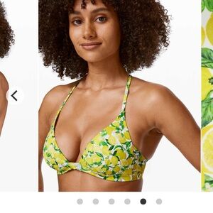 Lululemon Deep Sea Fanatics Swim Top